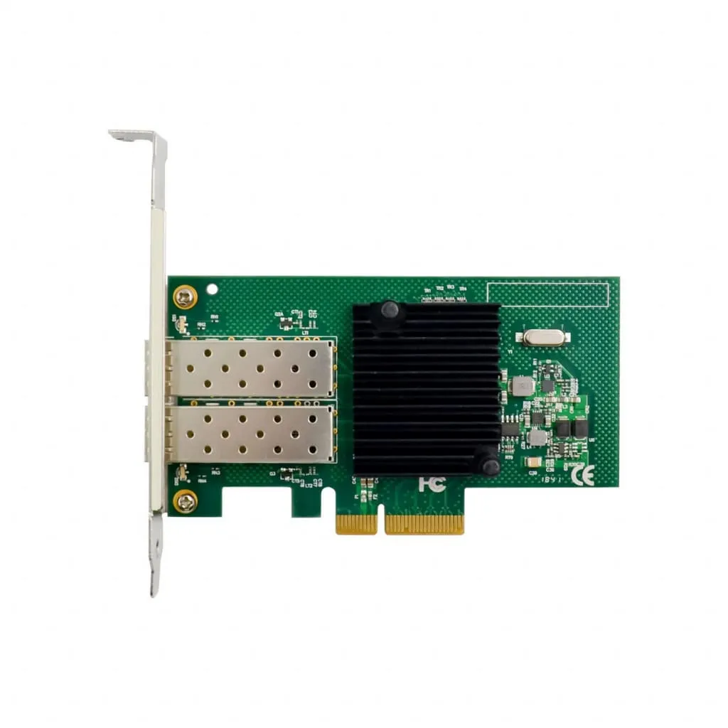 Microconnect I350-F2 netwerkkaart dual SFP 1GbE fiber