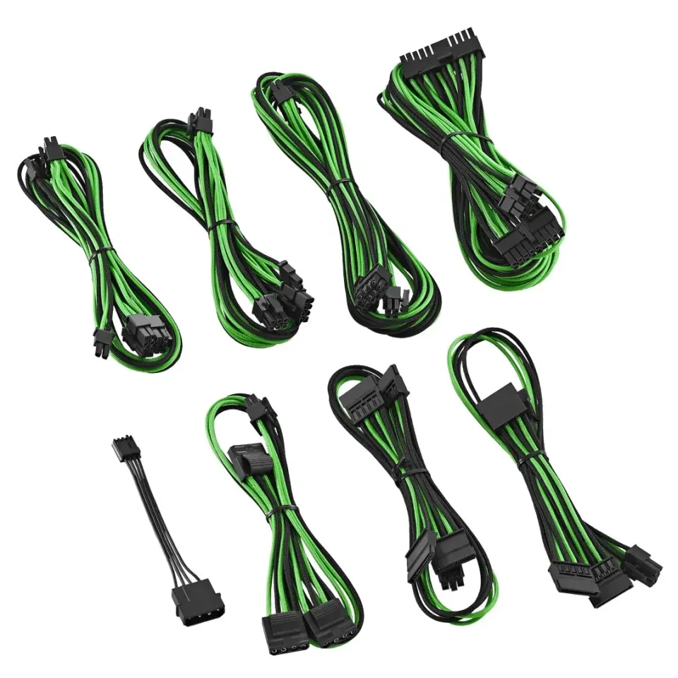 CableMod E-Series ModFlex kabelset EVGA GS/PS zwart/groen