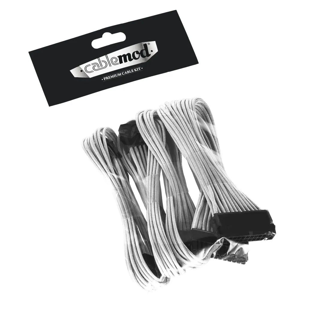 CableMod ModFlex Extension Kit Dual 6+2 Verlengkabel Wit