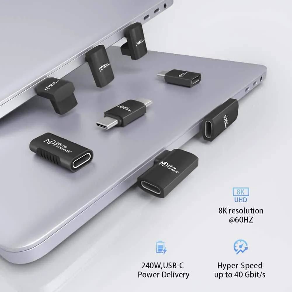 Microconnect Premium USB4 adapter USB-C 40G 240W