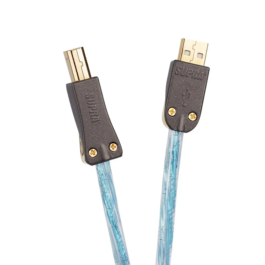 Supra Sword Excalibur USB-kabel 2.0 A-B afgeschermd