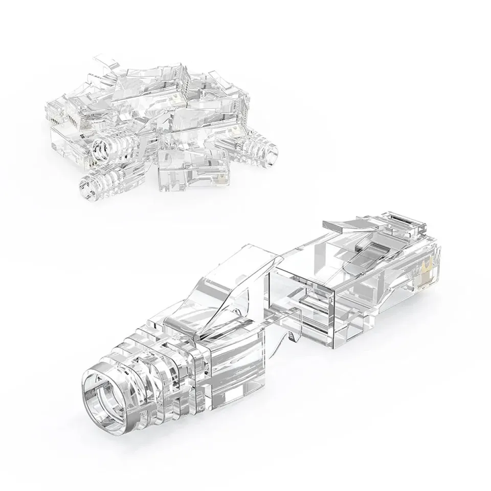 CableCreation Cat6 RJ45 connector 100 stuks transparant