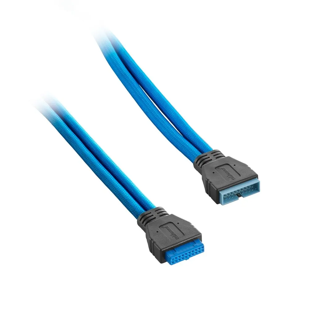 CableMod ModMesh USB 3.0 verlengkabel 50cm lichtblauw