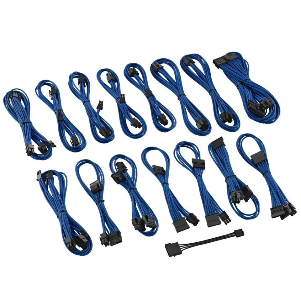 CableMod E-Series ModFlex kabelset EVGA GS/PS 1050 blauw