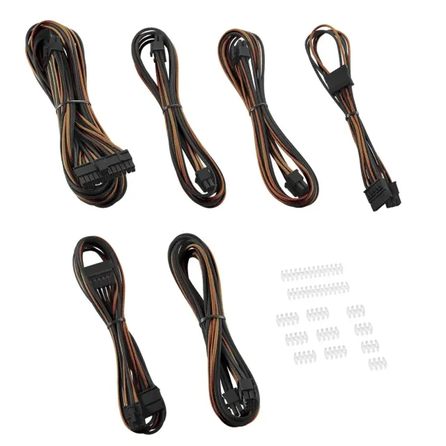 CableMod E-Series ModFlex Essentials kabelset EVGA zwart oranje