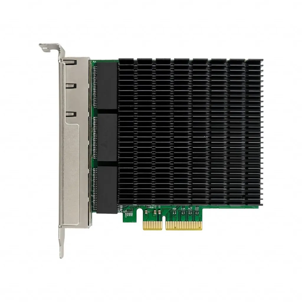 Microconnect RTL8125B netwerkkaart 6x 2.5G RJ45 PCIe
