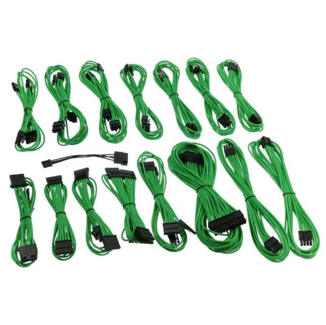CableMod E-Series ModFlex kabelset EVGA G5 G3 G2 P2 T2 groen