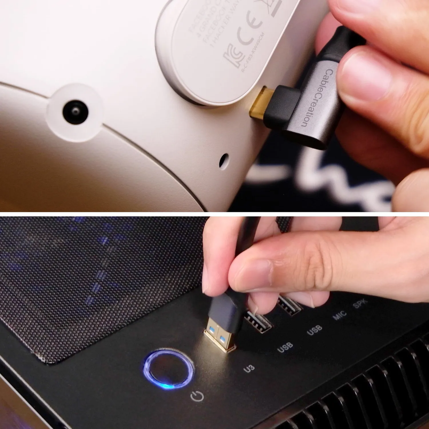 CableCreation VR Link USB 3.1 naar USB-C kabel 10FT 5Gbps