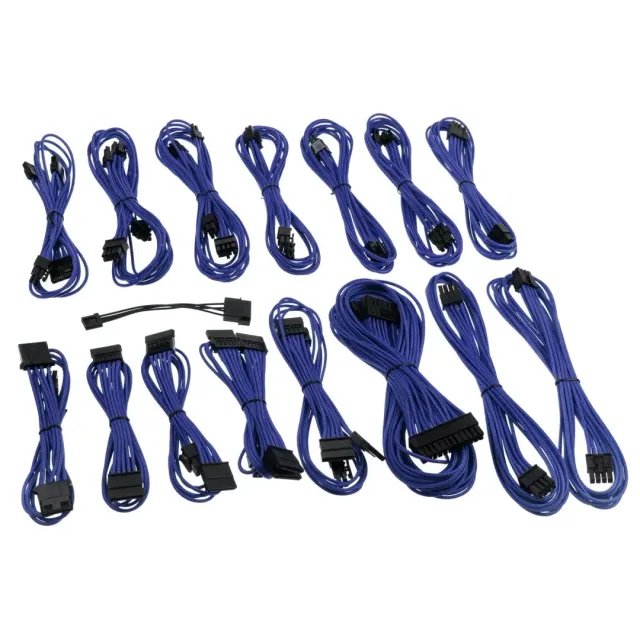 CableMod E-Series ModFlex kabelset blauw voor EVGA G5/G3