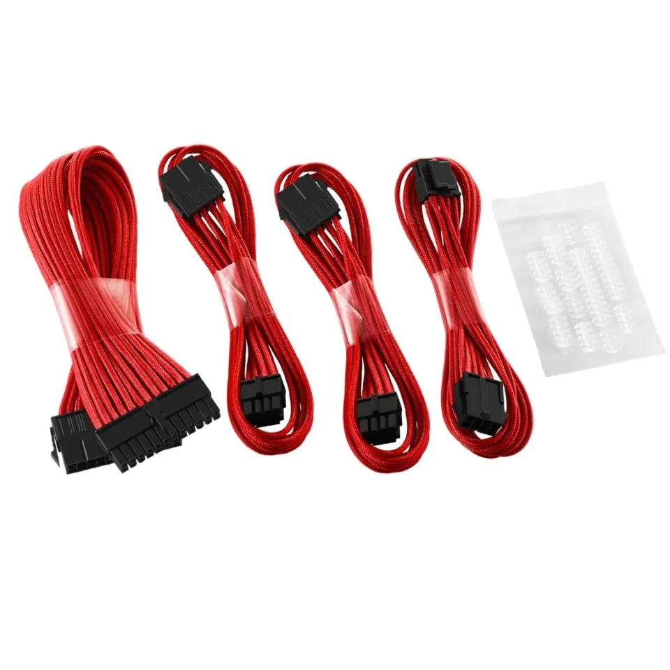 CableMod ModFlex Basic verlengkabelset rood dual 6+2-pins