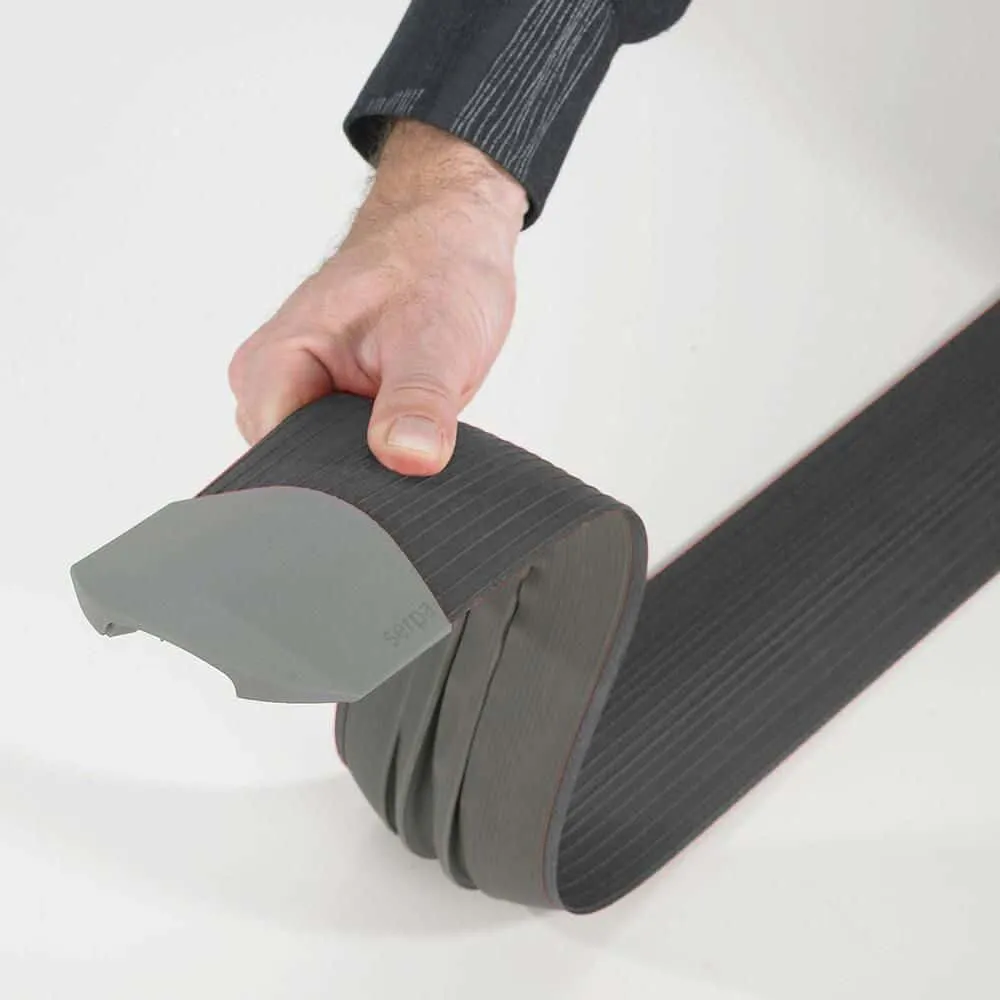 Microconnect vloerkabelgoot rubber 3m 15cm zwart