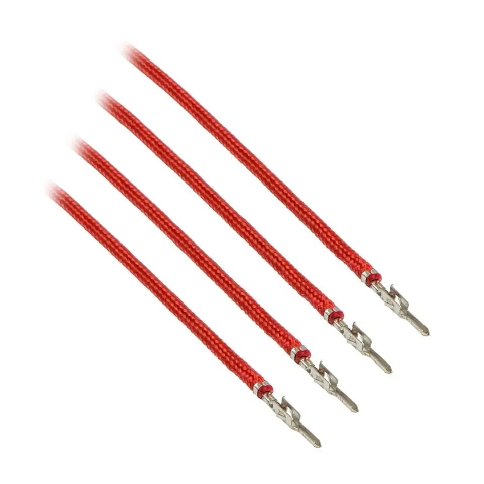 CableMod ModFlex gesleevde draad rood 20cm 4-pack