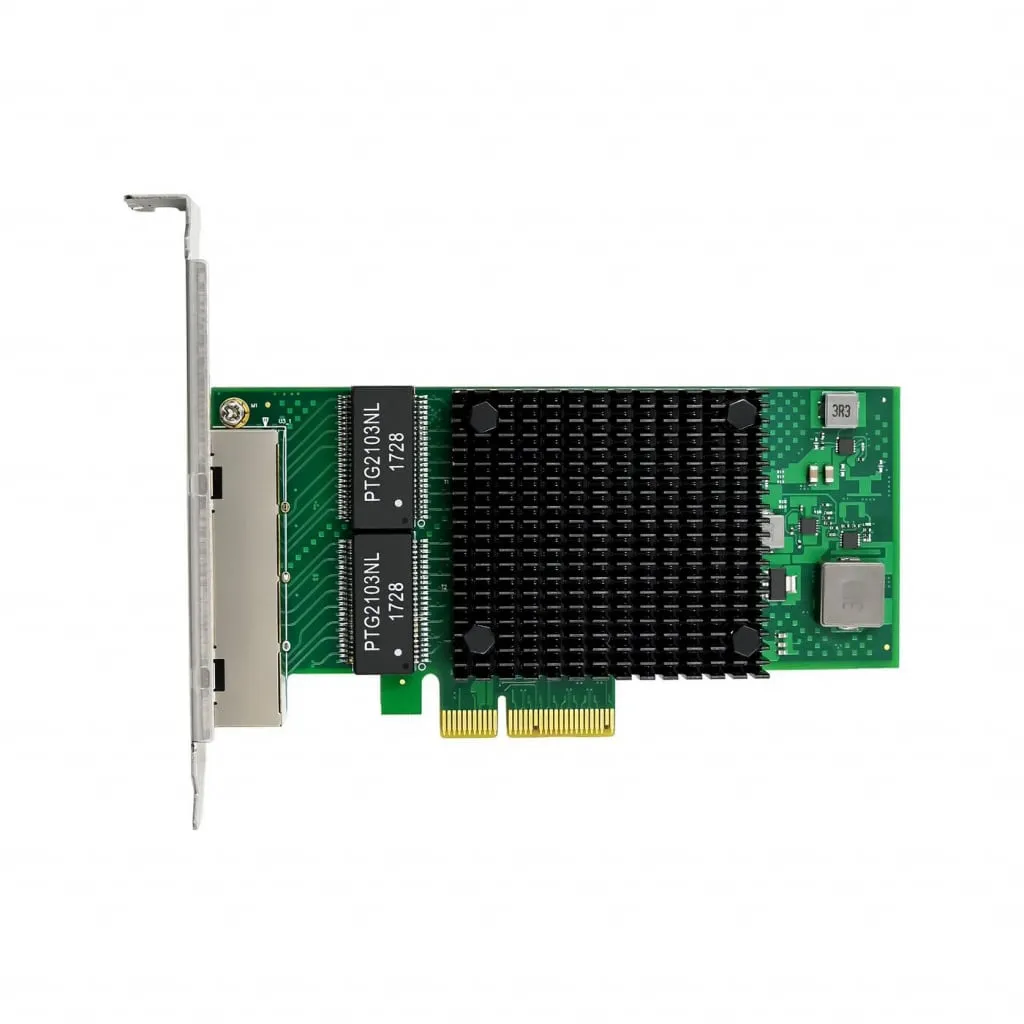 Microconnect I340 Netwerkkaart PCIe x4 Quad RJ45 gigabit