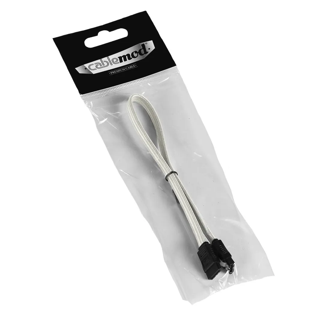 CableMod ModFlex SATA 3 Kabel 60cm Wit