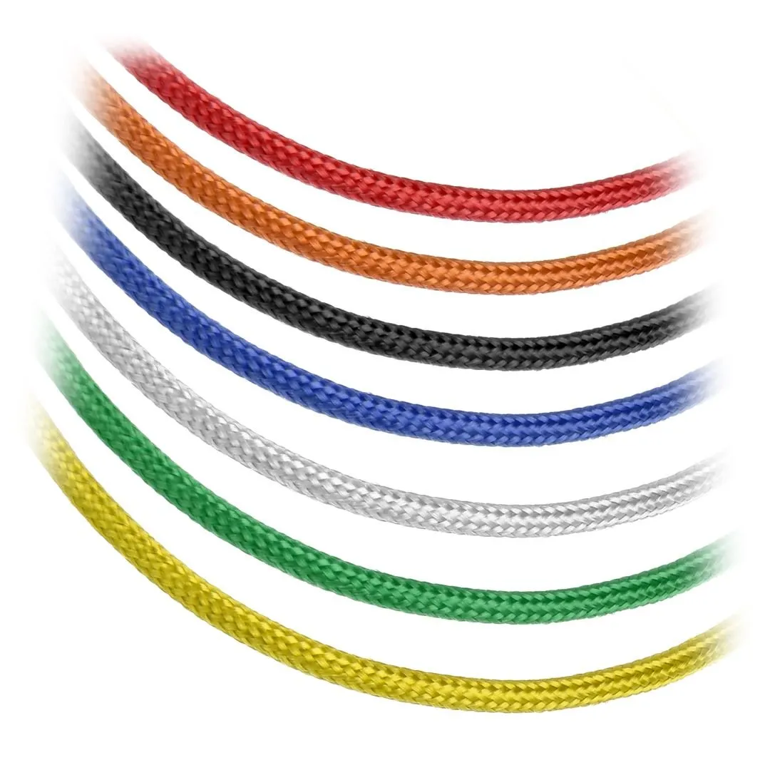 CableMod ModFlex sleeved wires zwart 40cm 4-pack