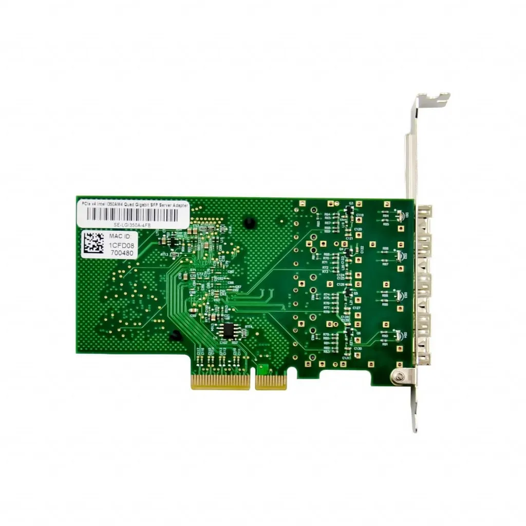 Microconnect I350-F4 netwerkkaart Quad SFP 1GbE