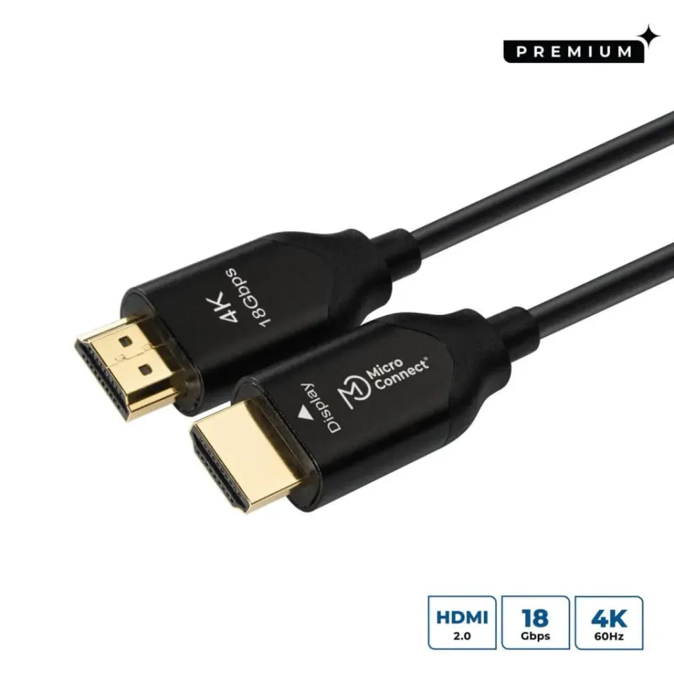 Microconnect Premium HDMI 2.0 Glasvezelkabel 100m