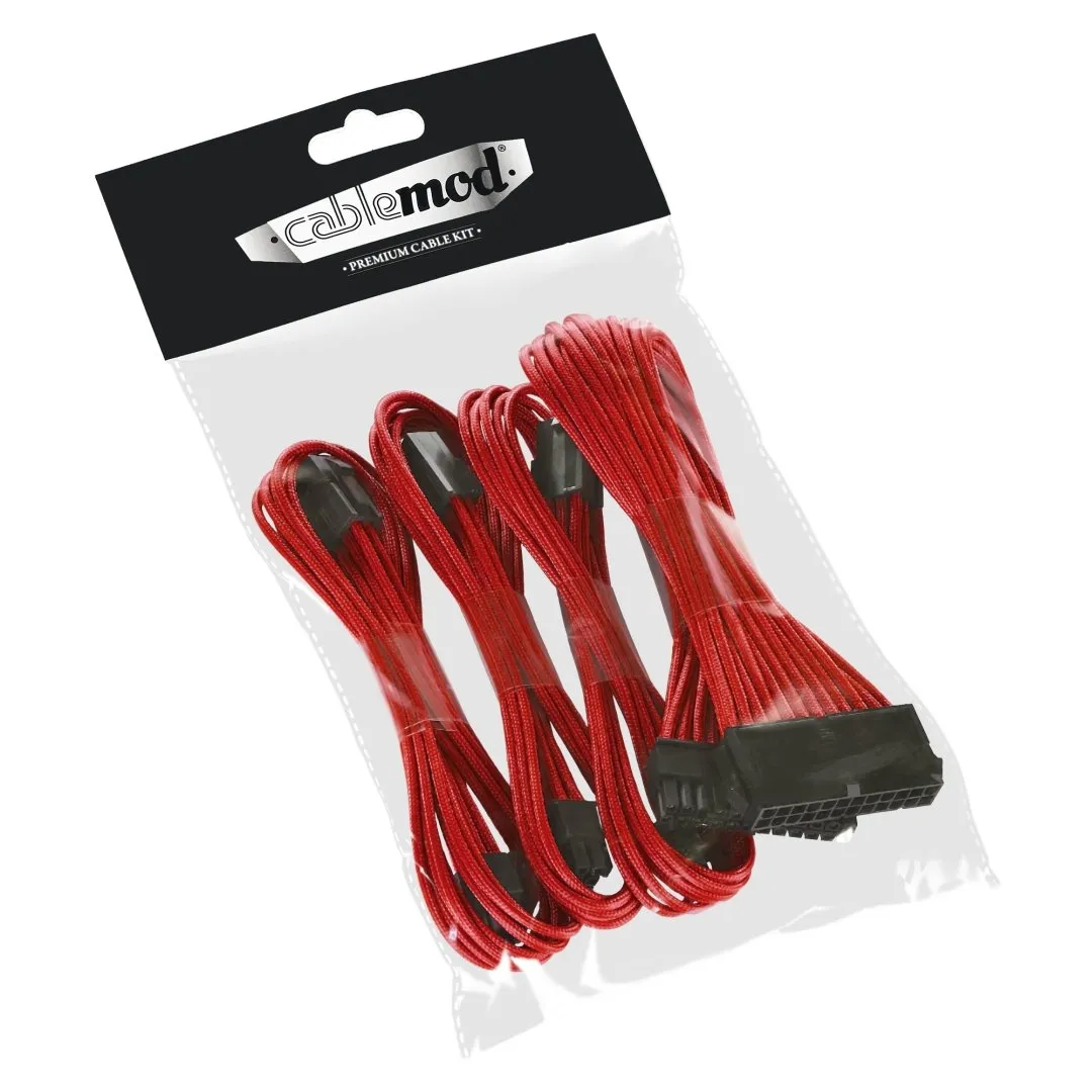 CableMod Classic ModFlex verlengset 6-pin rood
