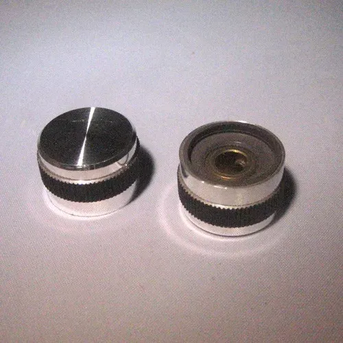 T.E.G. 13X19 aluminium knop 6mm as
