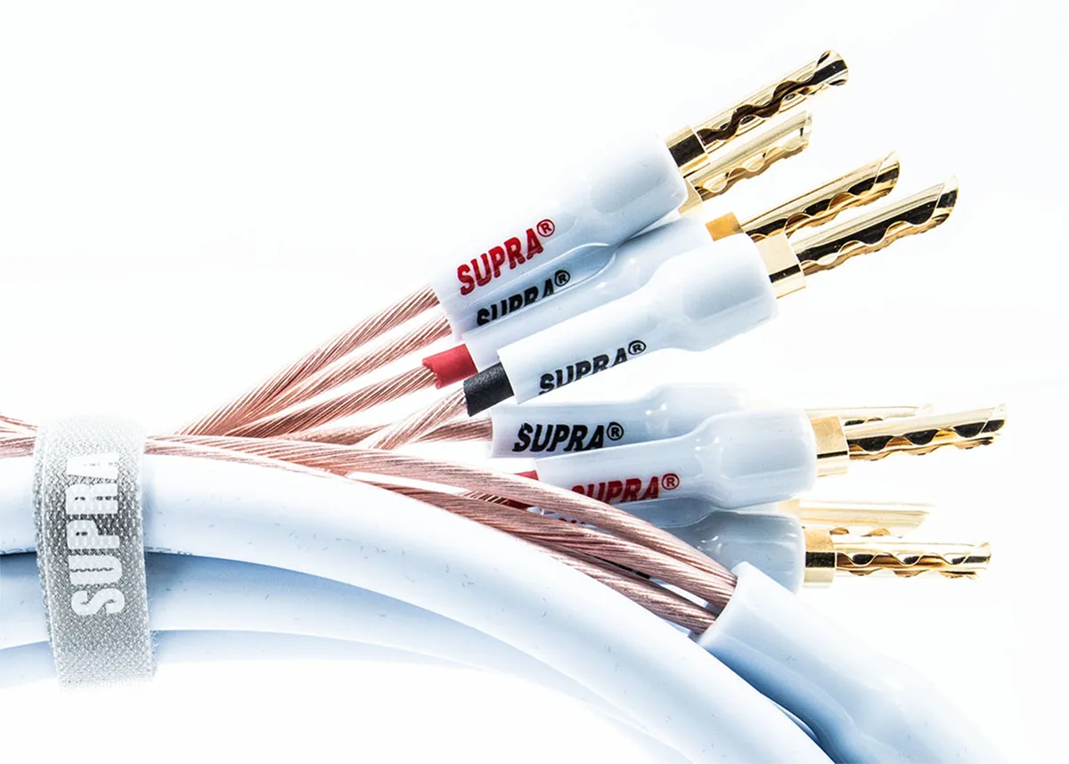 Supra XL Annorum CombiCon bi-amp luidsprekerkabel scheiding