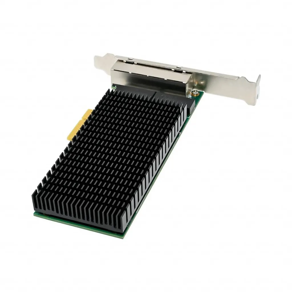 Microconnect I210-T4 Quad netwerkkaart 1GbE 4x RJ45 PCIe x4