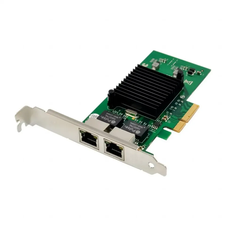 Microconnect JL82576 dual server netwerkkaart 1GbE PCIe