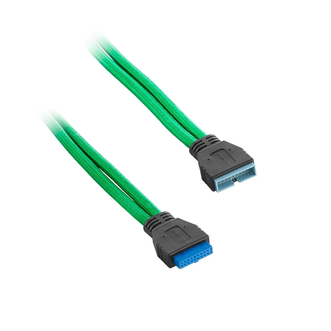 CableMod ModFlex USB 3.0 interne kabel 50cm groen