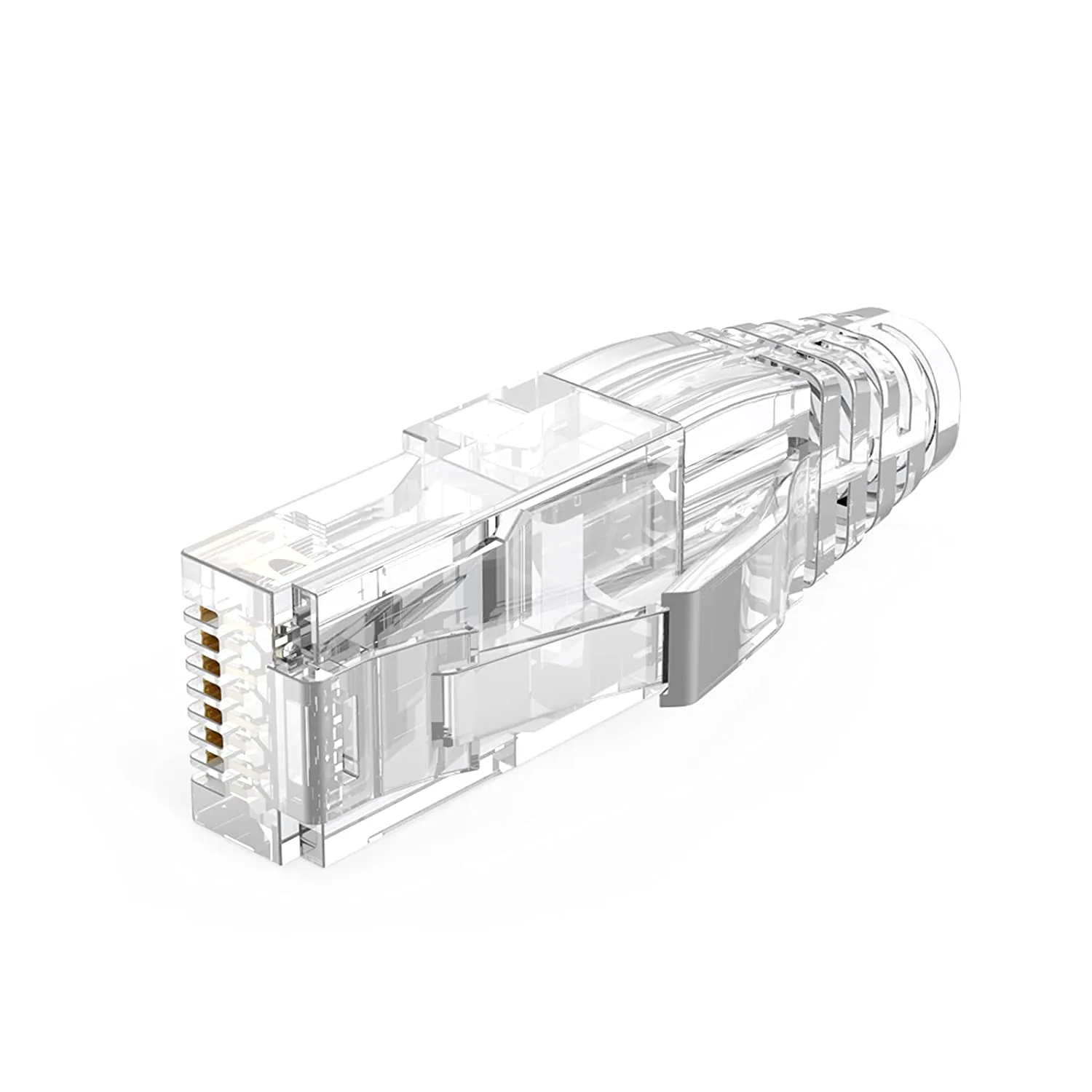 CableCreation Cat6 RJ45 connector 100 stuks transparant
