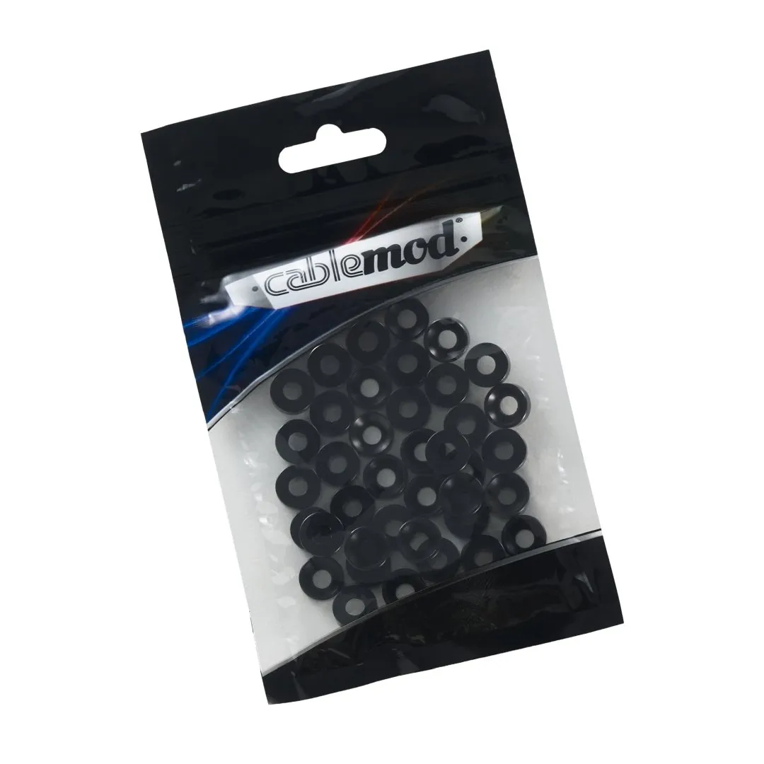 CableMod M3.5 aluminium ringen 40 stuks zwart