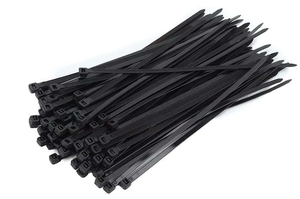Microconnect kabelbinders 280mm zwart 100 stuks UV