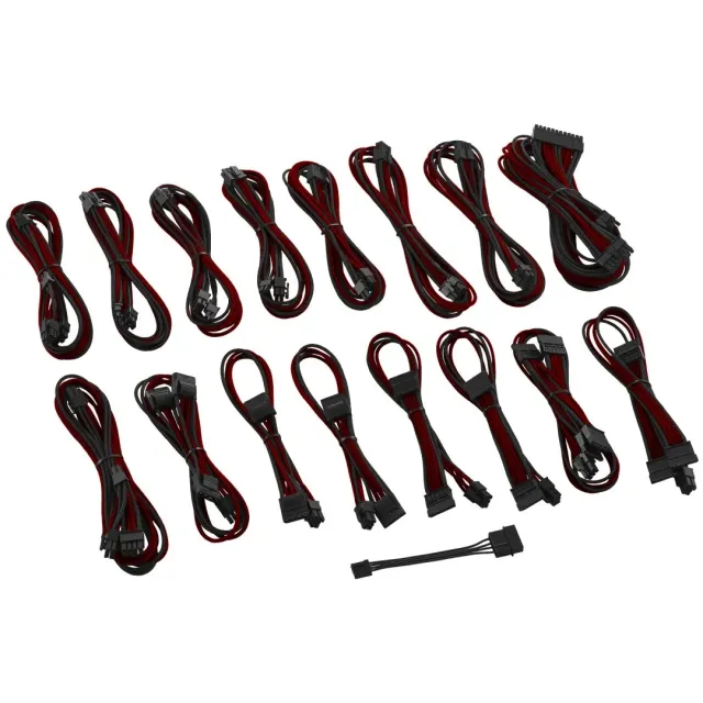 CableMod C-Series ModMesh kabelset zwart-rood