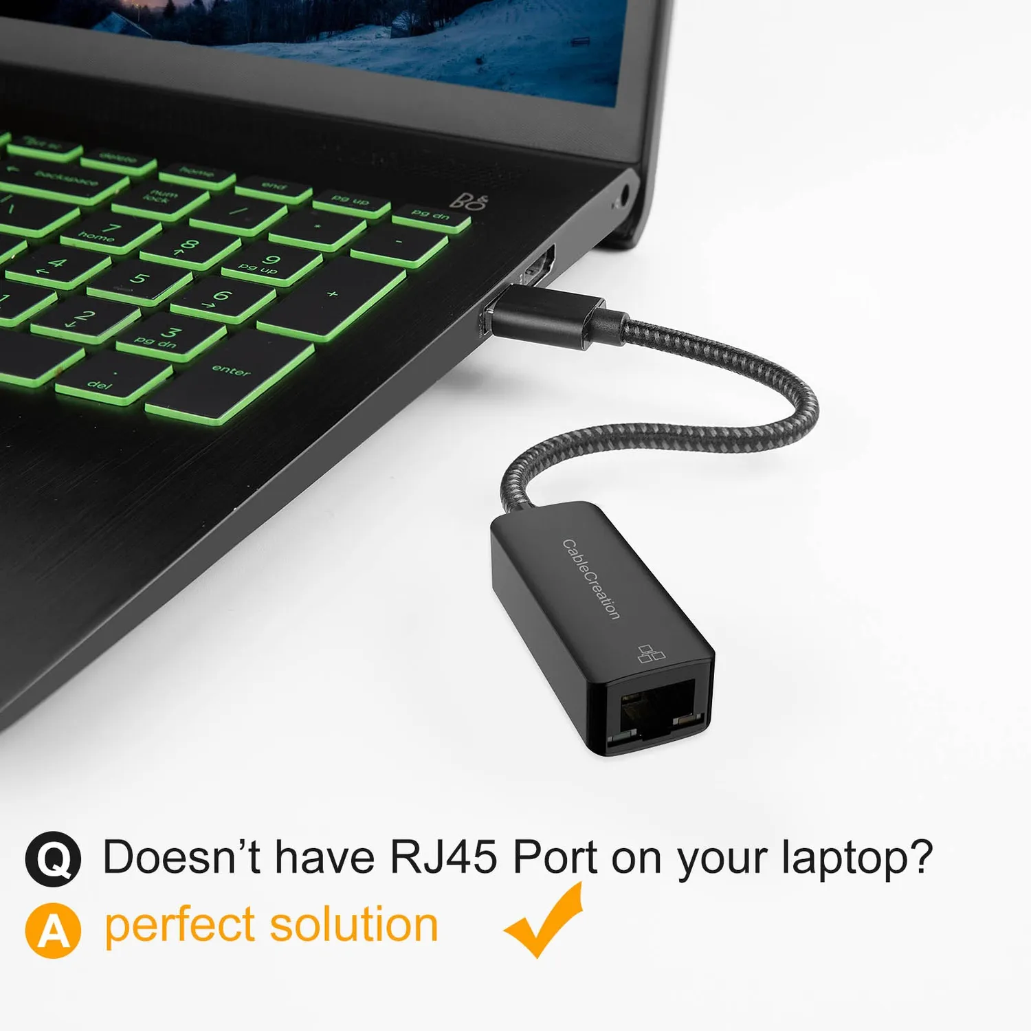 CableCreation USB 3.0 naar ethernet adapter 1Gbps
