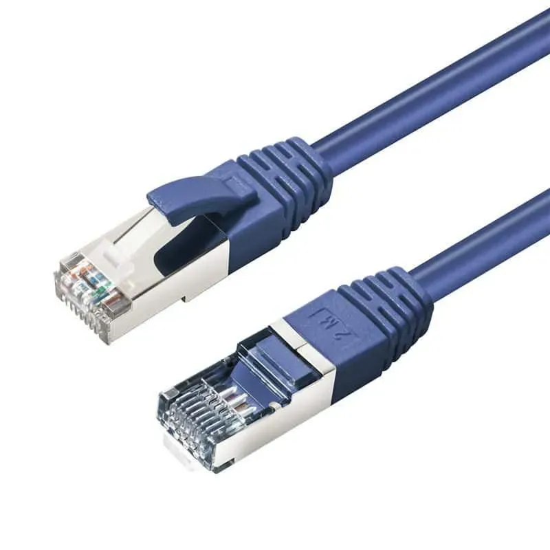 Microconnect CAT6 S/FTP netwerkkabel 0,5m blauw