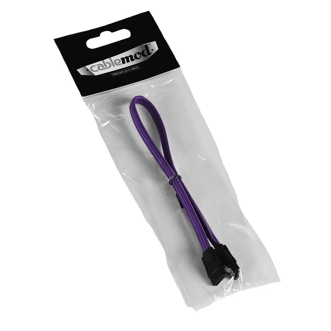 CableMod ModFlex SATA 3 kabel 30cm paars