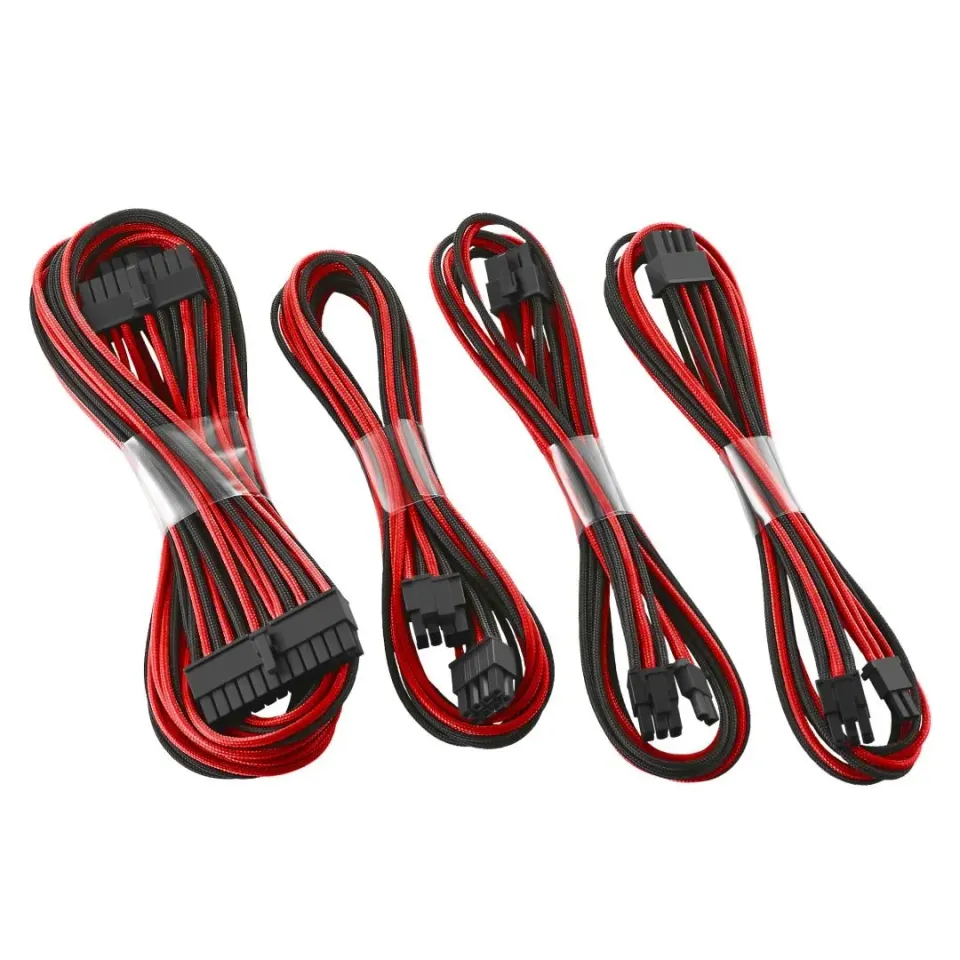 CableMod E-Series ModFlex Basic kabelset EVGA zwart-rood 4-delig