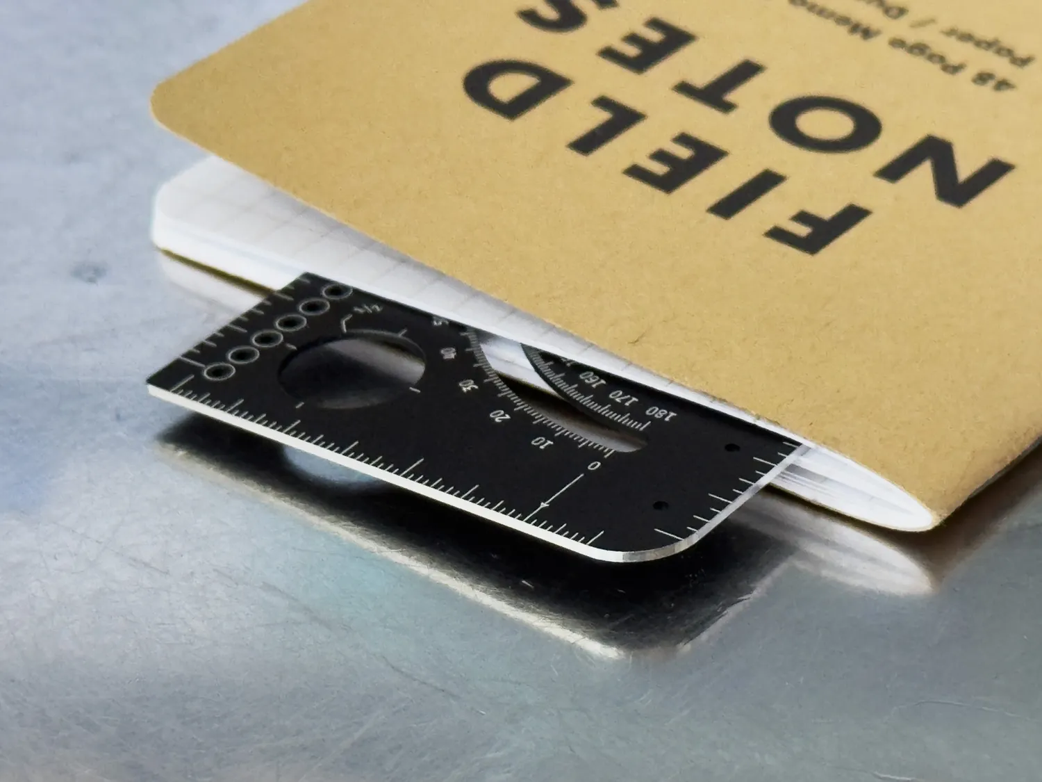 IQwire Sukecchi 2 tekentool liniaal creditcard aluminium