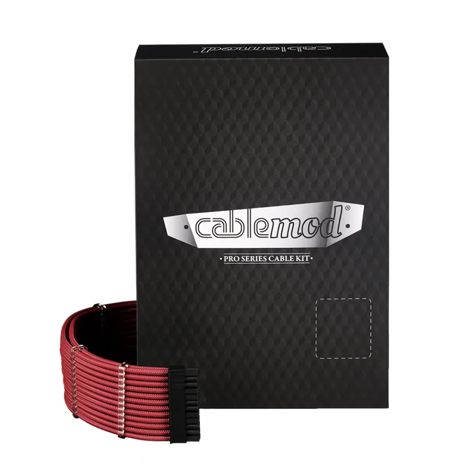 CableMod C-Series Pro kabelset 12VHPWR rood voor Corsair