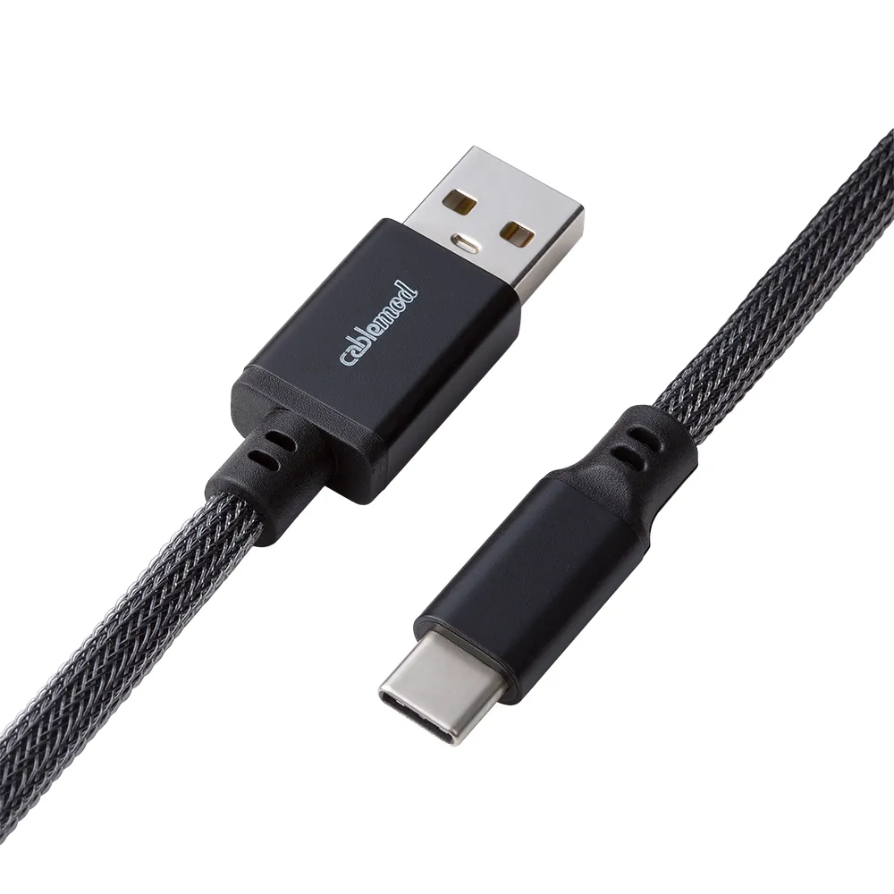 CableMod Pro Toetsenbordkabel Straight 150cm carbon grey