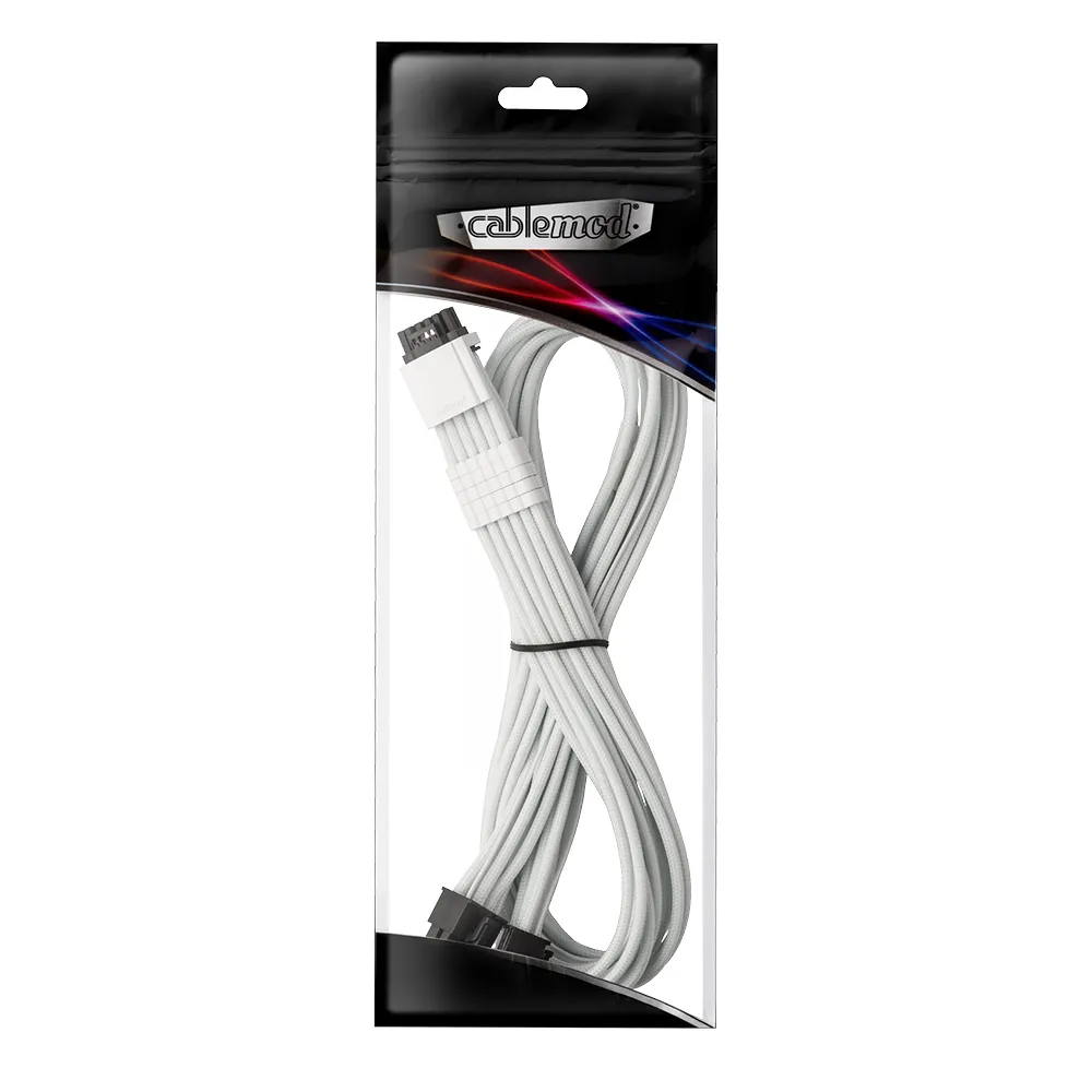 CableMod RT-Series PRO ModFlex 12VHPWR kabel 60cm wit 600W