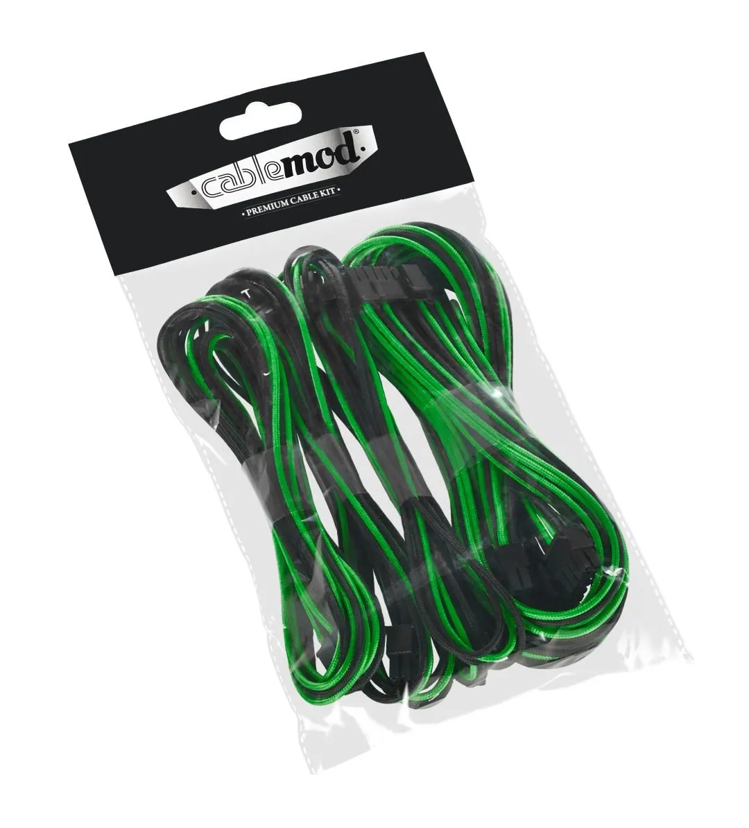 CableMod SE-Series ModFlex basic kabelkit Seasonic zwart groen