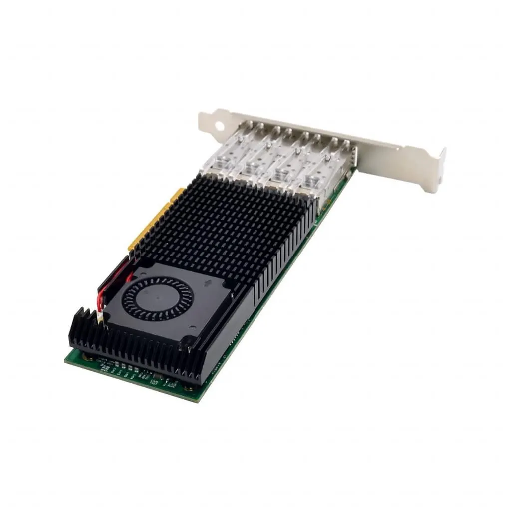 Microconnect X520-DA4 netwerkkaart PCIe 10GbE SFP+