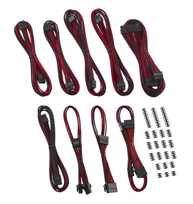 CableMod Classic ModFlex E-Series kabelset zwart rood