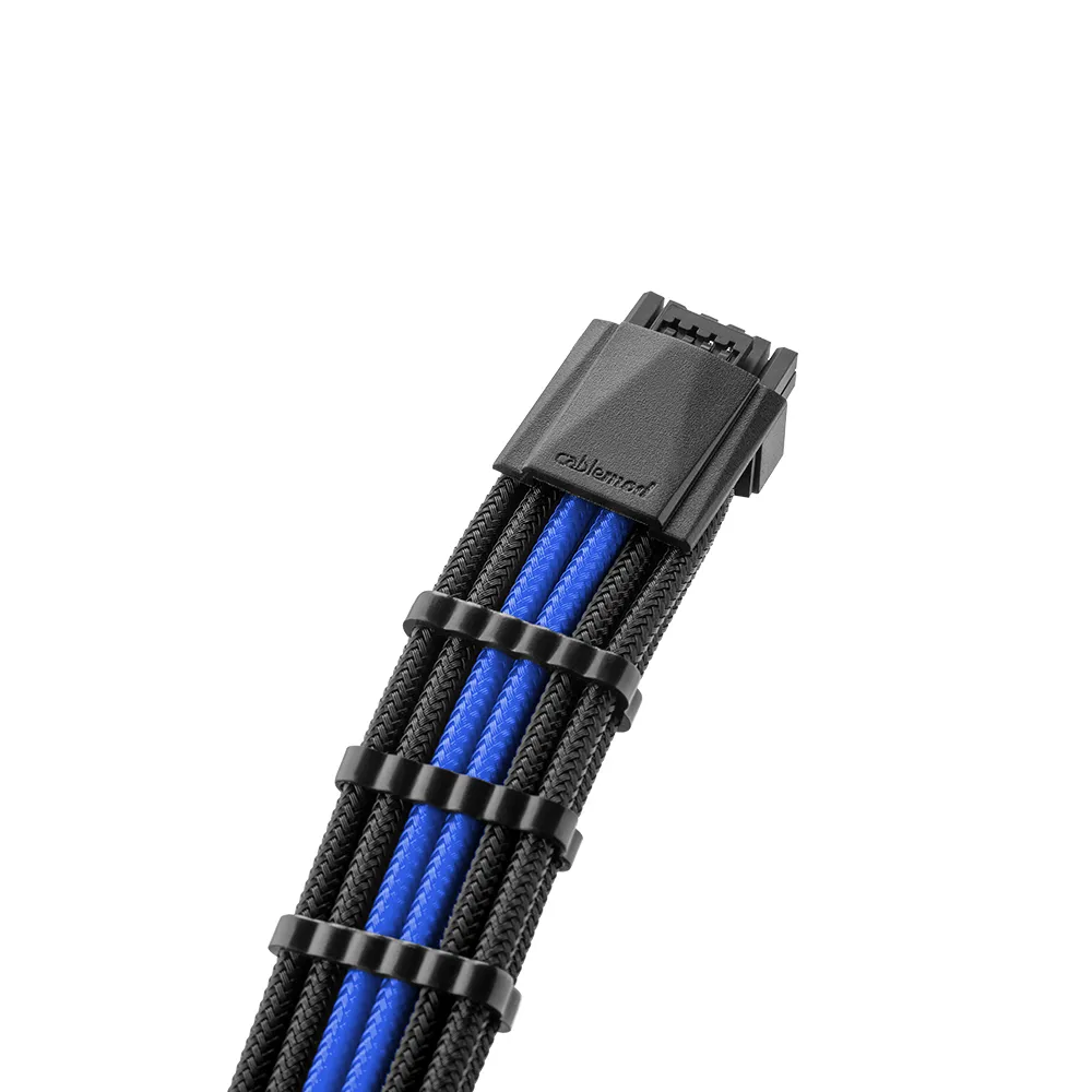 CableMod E-Series Pro ModMesh 12VHPWR kabel zwart-blauw 60cm
