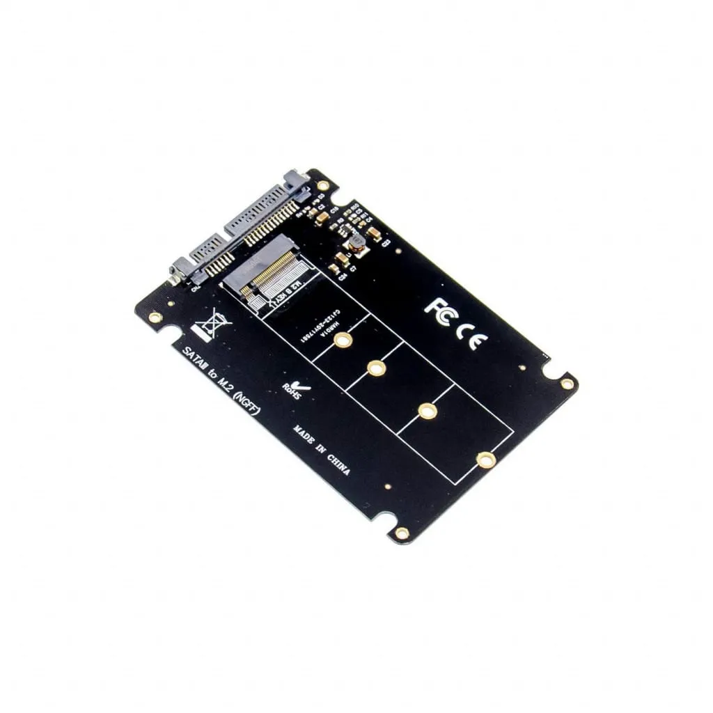 Microconnect SATA naar M.2 B-Key SSD adapter 2,5 inch 6Gbps