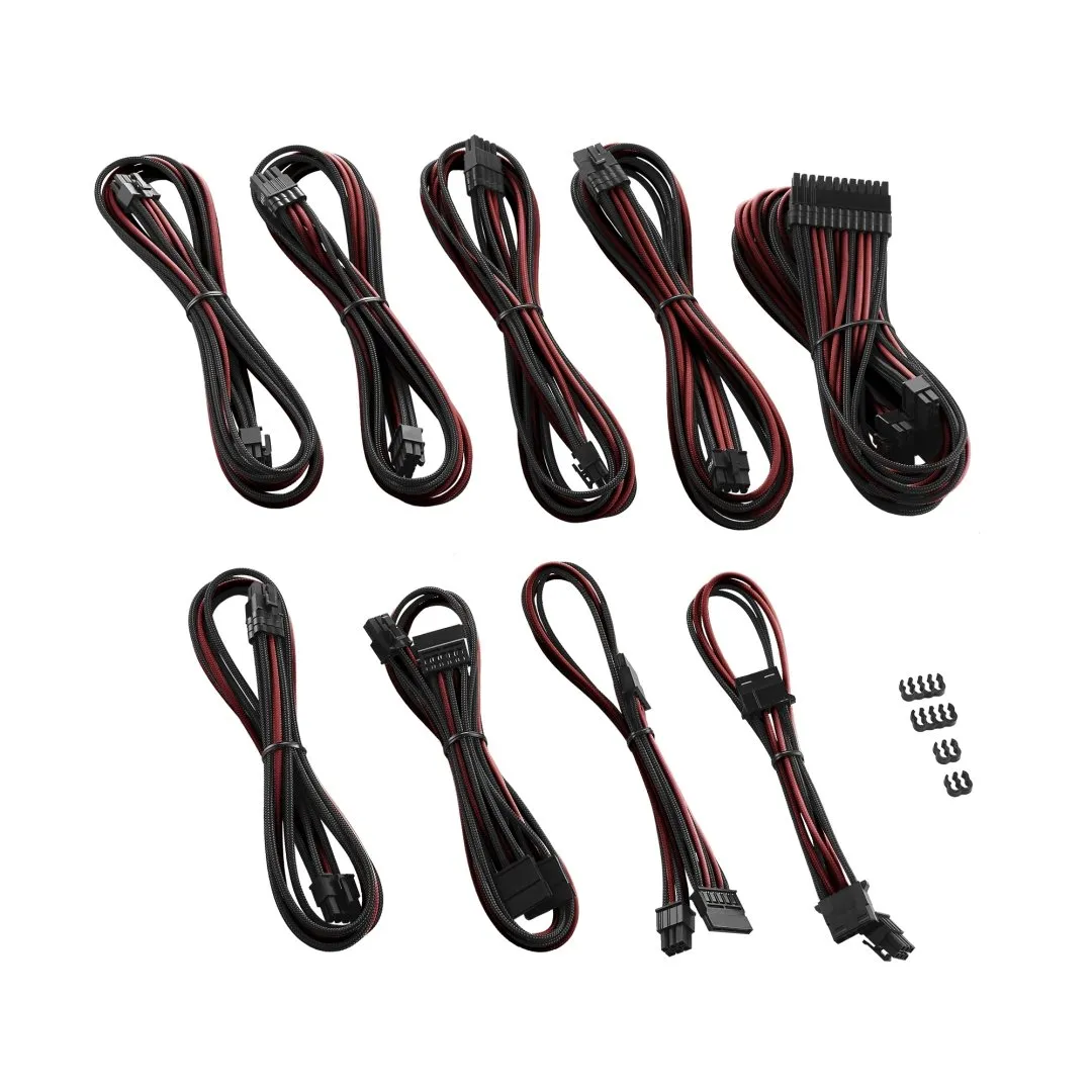 CableMod RT-Series PRO kabelset ASUS zwart blood red