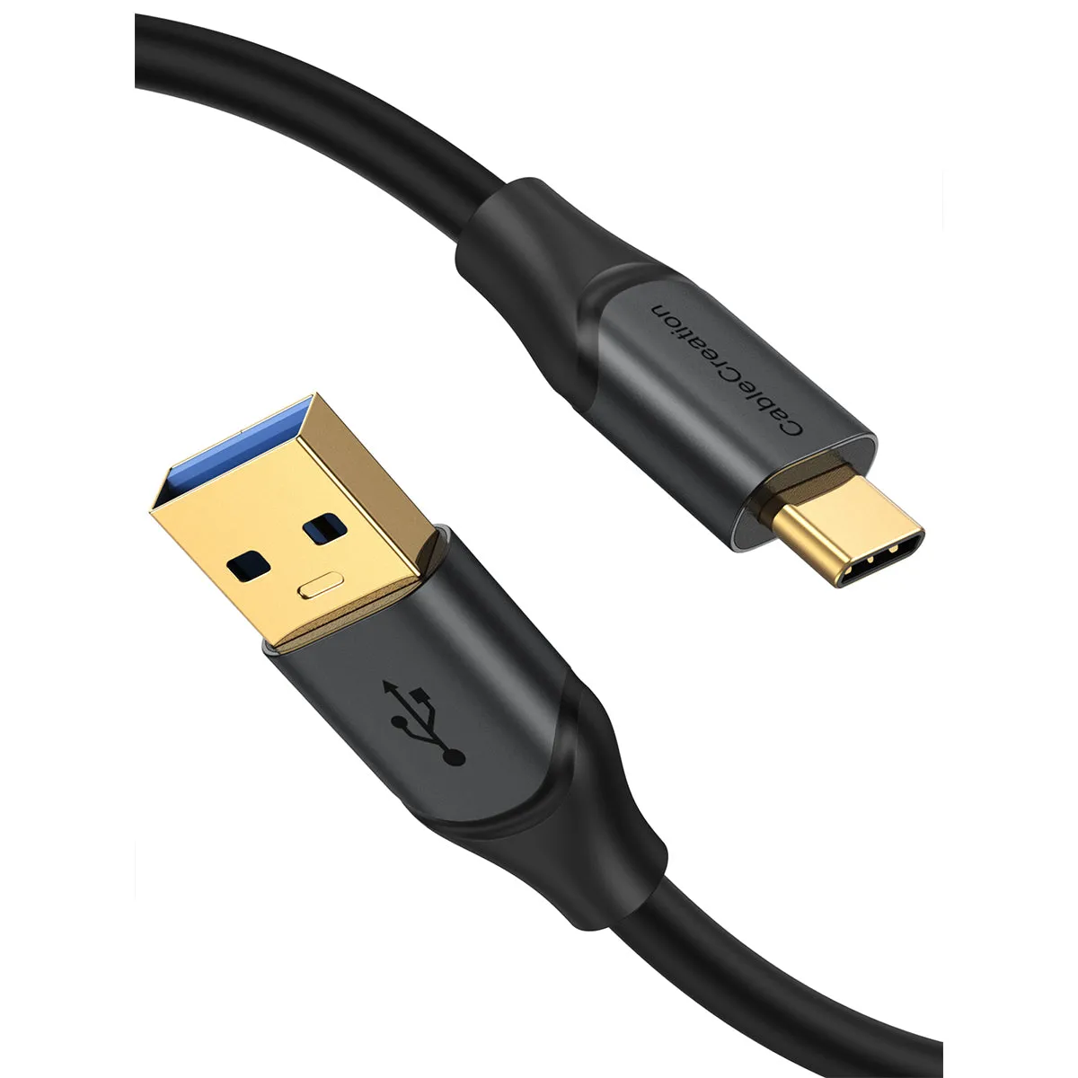 CableCreation USB A naar USB C kabel 0,5m 10Gbps 60W
