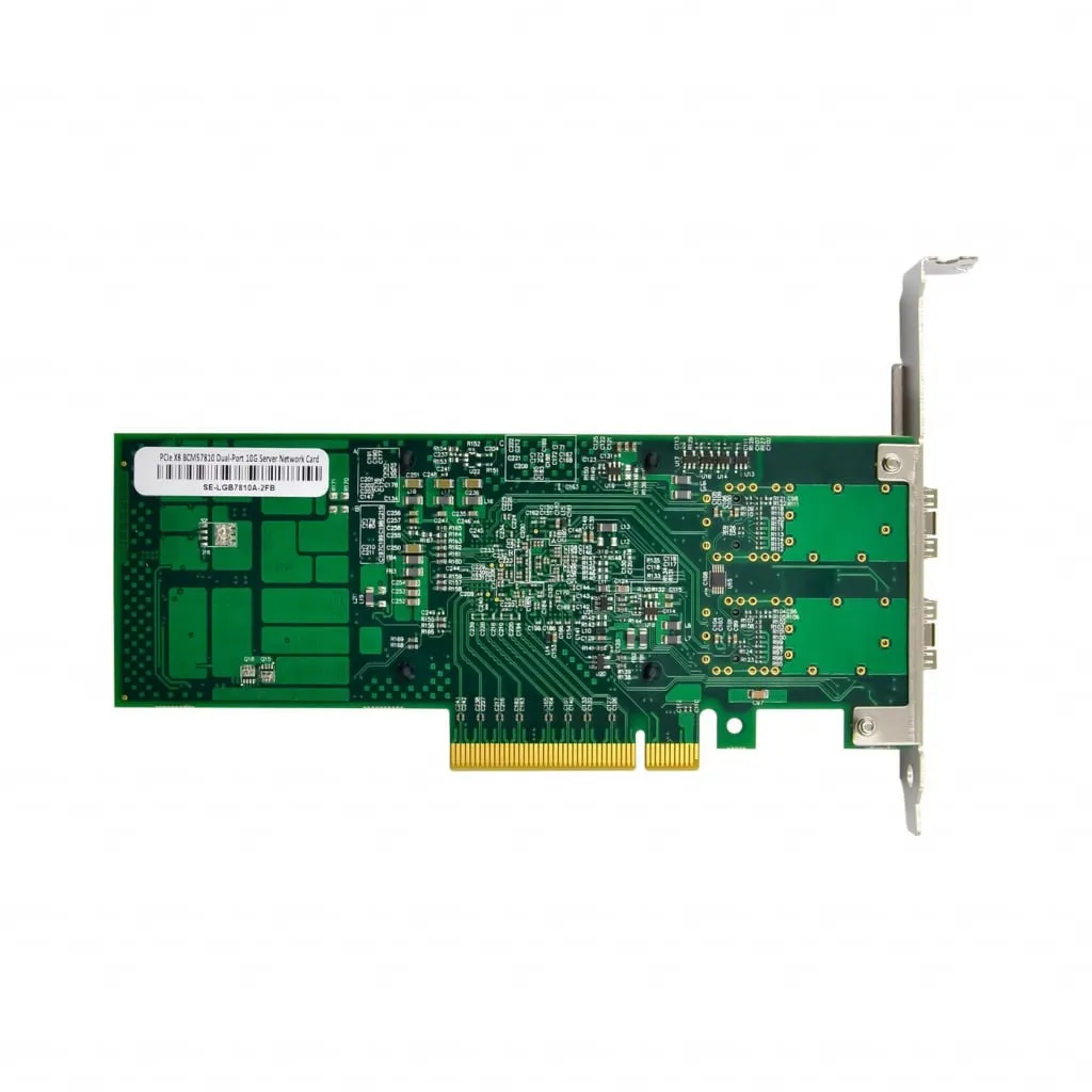 Microconnect BCM57810 netwerkkaart PCIe x8 Dual 10GbE SFP+