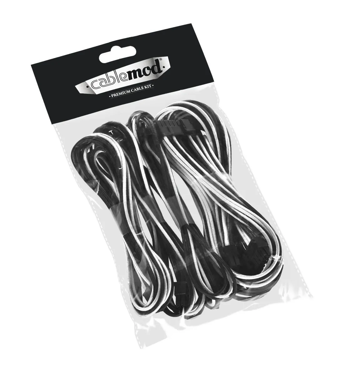 CableMod SE-Series ModFlex kabelset Seasonic ASUS zwart wit
