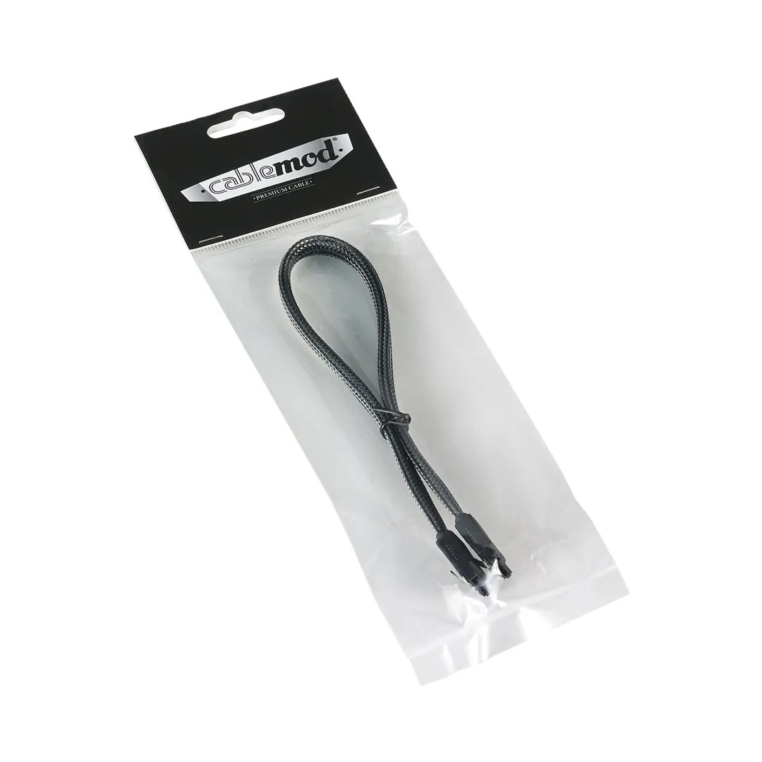 CableMod ModMesh SATA 3 kabel 30cm carbon