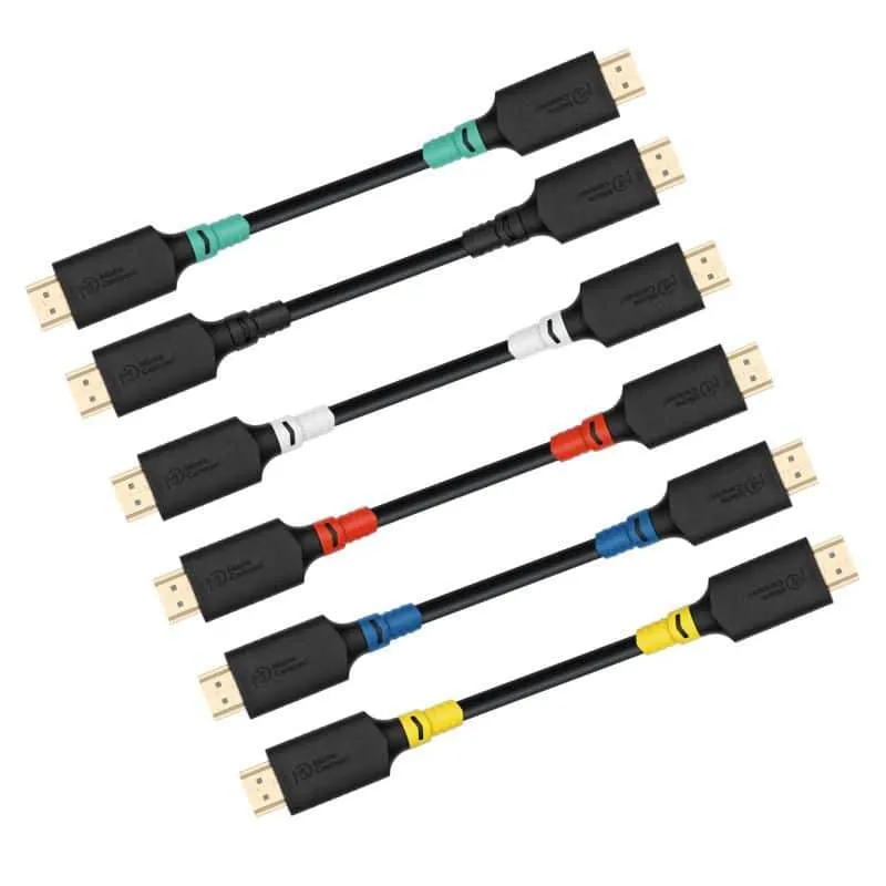 Microconnect ColorFlex HDMI kabel 4K 1m halogeenvrij